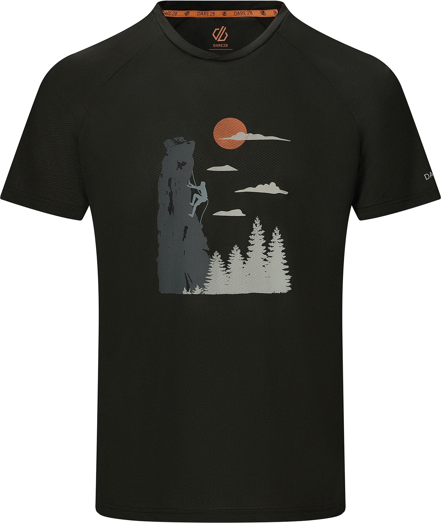 Dare 2B - "Tech II" T-Shirt für Herren (Schwarz)