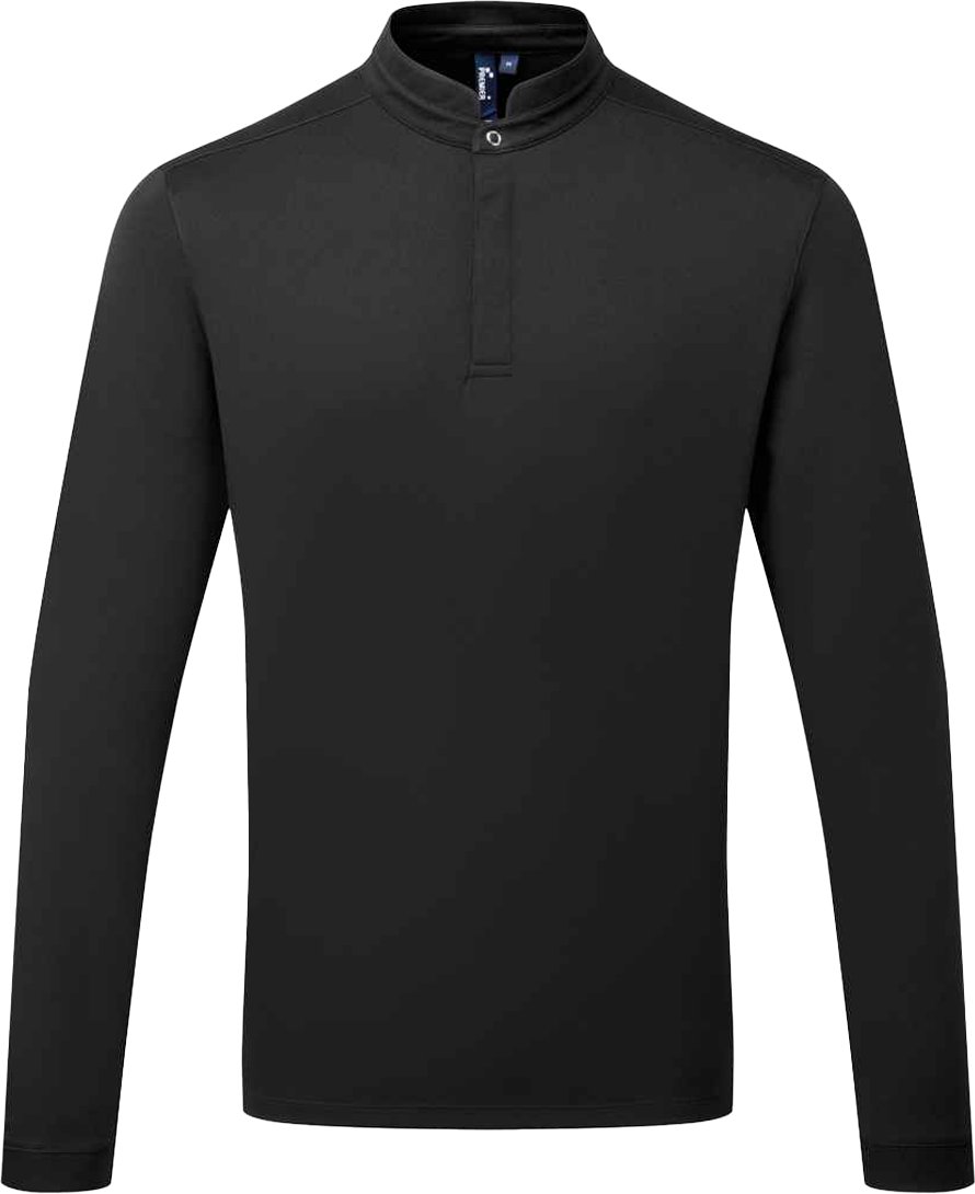 Premier - "Essential" Kochschürze für Herren Langärmlig (Schwarz)