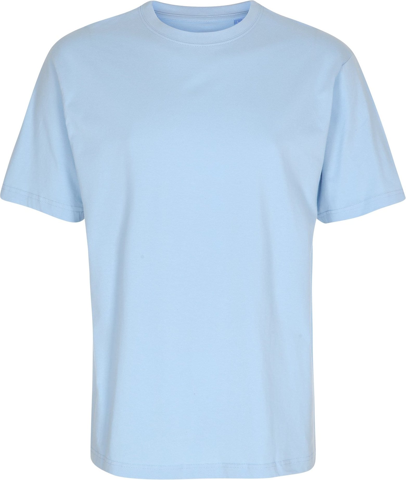 Übergroßes T-Shirt – Hellblau
