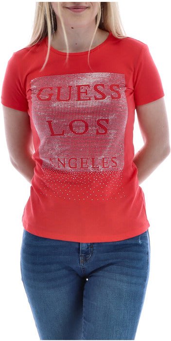 Guess Damen Rot T-Shirt