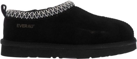 EverAu - "Wigeon" Hausschuhe für Damen, Leder (Schwarz)