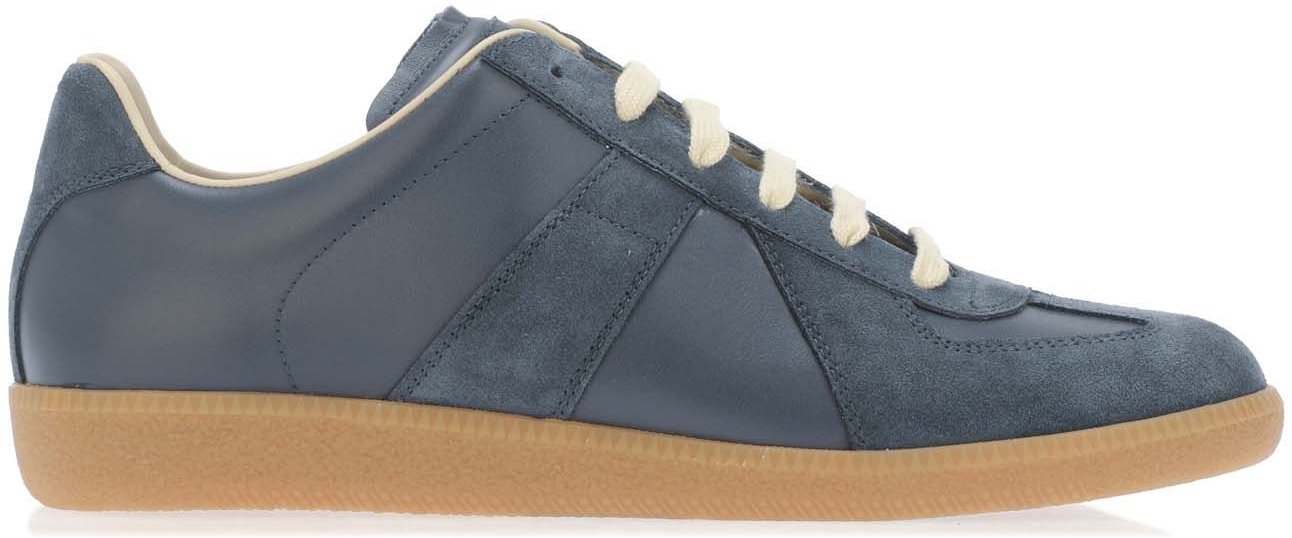 Baskets Classic Replica Maison Margiela Pour Homme en Bleu Marine