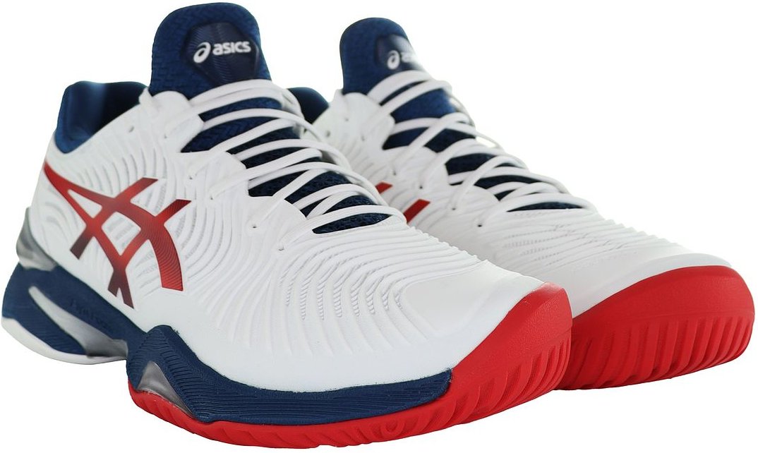 Asics Court FF 2 Tennis Herren Weiße Schuhe