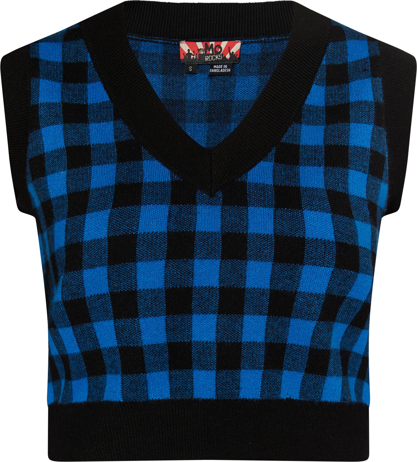 Thumbnail - Mymo strickpullunder Damen Schwarz-Blau