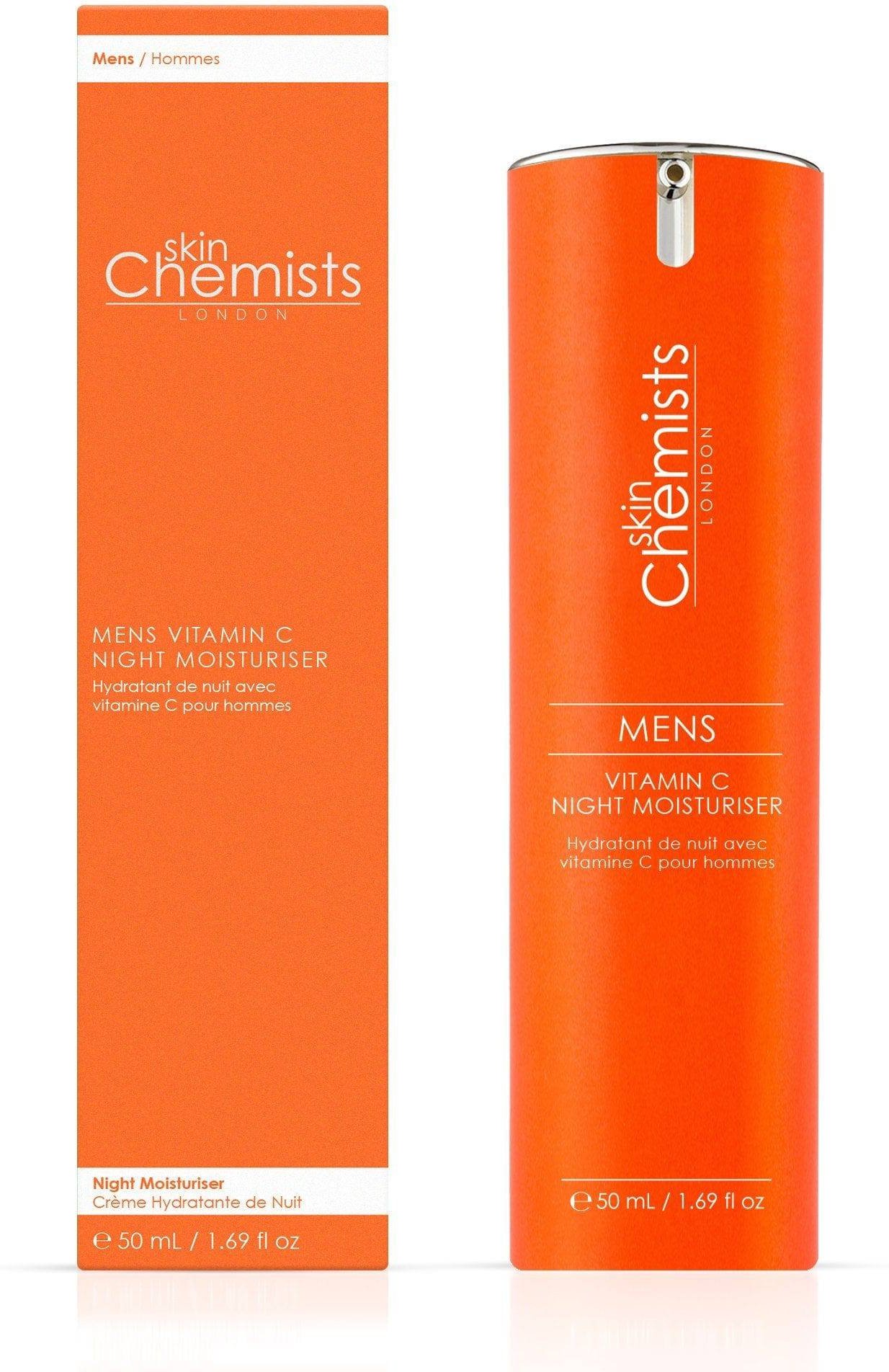 skinChemists Herren Vitamin C Nachtfeuchtigkeitscreme 50ml