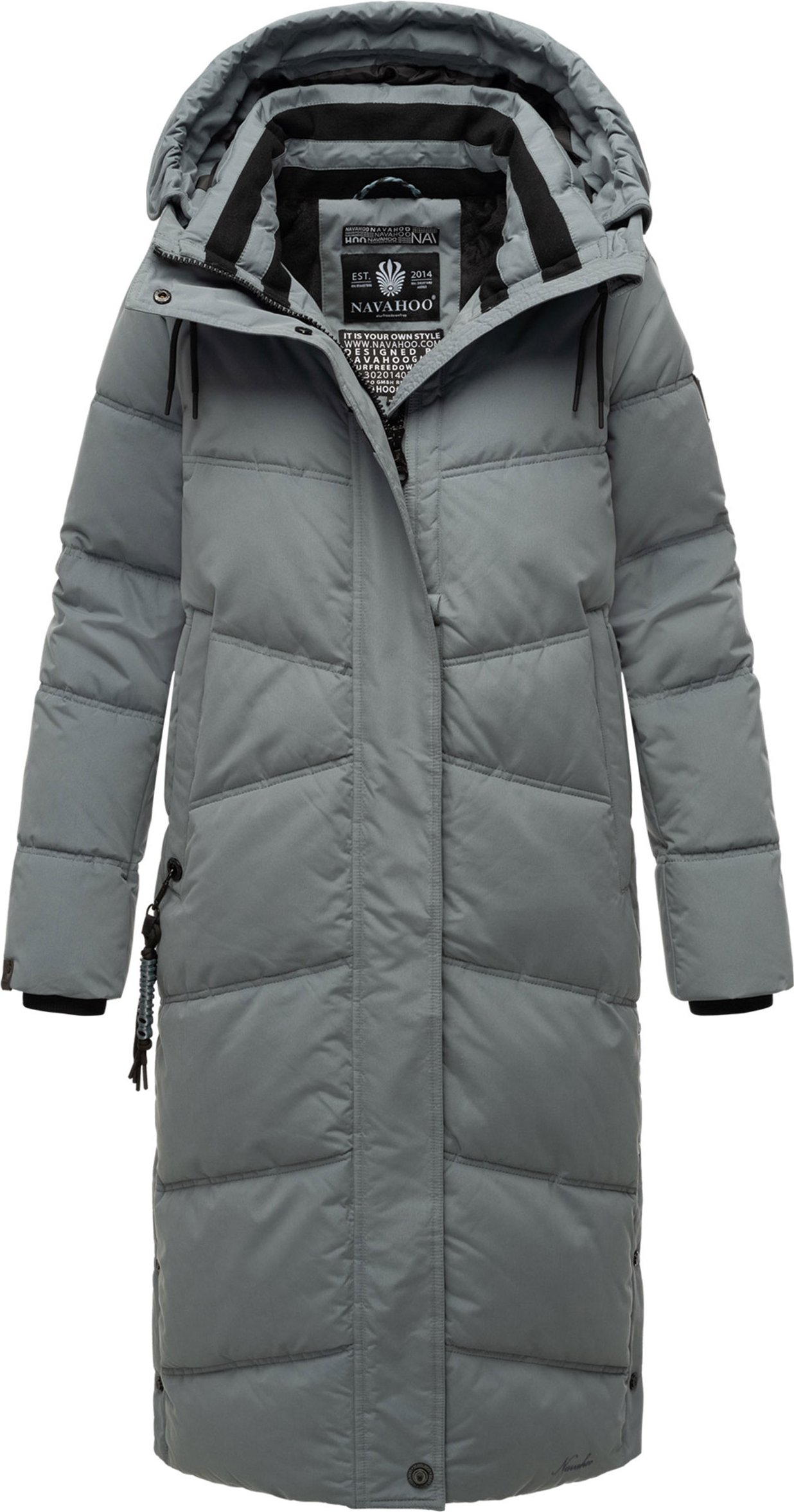 Navahoo Damen Winterjacke Kuschelmausi – Extra Lang & Kuschelig Warm