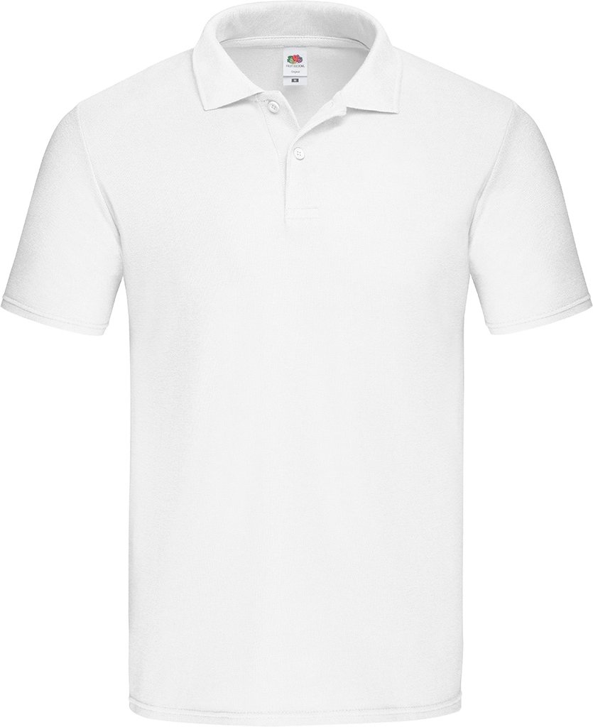 Fruit of the Loom - Polo ORIGINAL PIQUE - Homme (Blanc)