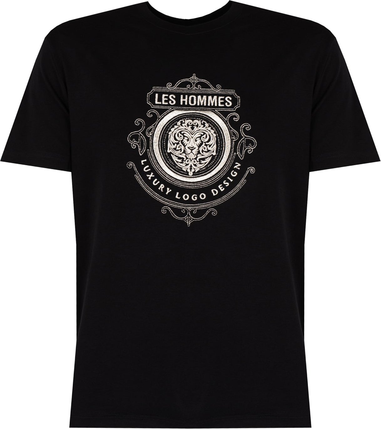 Les Hommes T-Shirt Luxury Logo Herren schwarz