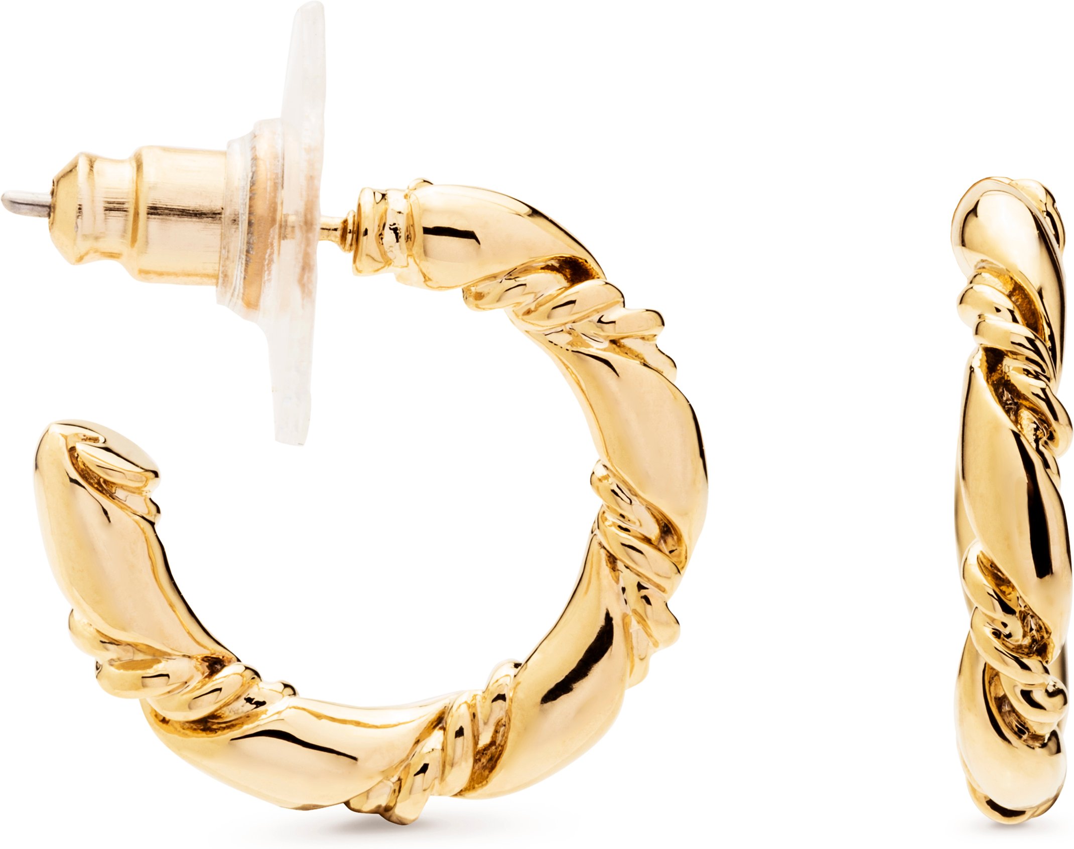 Luxenter Phiaken-Ohrring aus 18 Karat Gelbgold