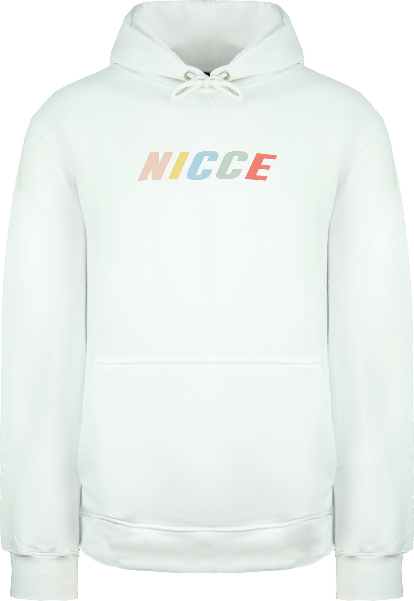 Nicce Langarm Pullover weißer Männer unzähliger Hoodie 211 1 02 05 0002