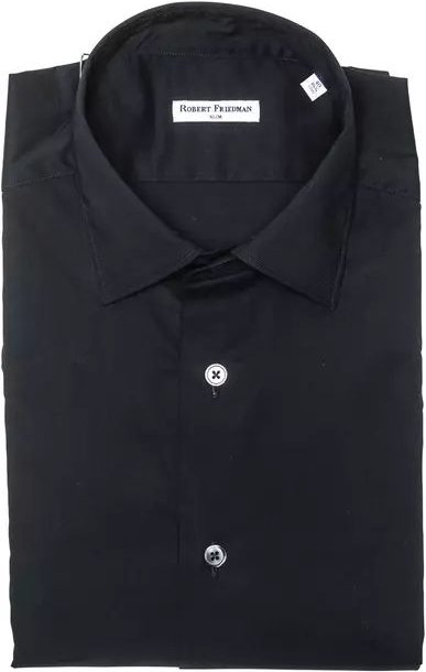 Klassisches Hemd Uniform Schwarz