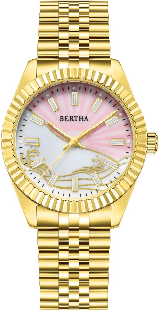 Montre-bracelet Bertha Marina en nacre