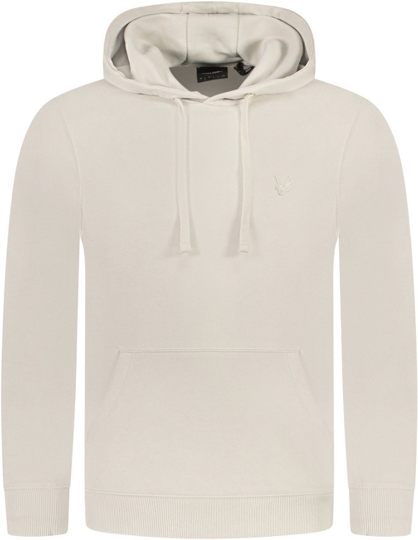 Lyle & Scott Tonal Eagle Logo Olive Cove Pullover-Hoodie