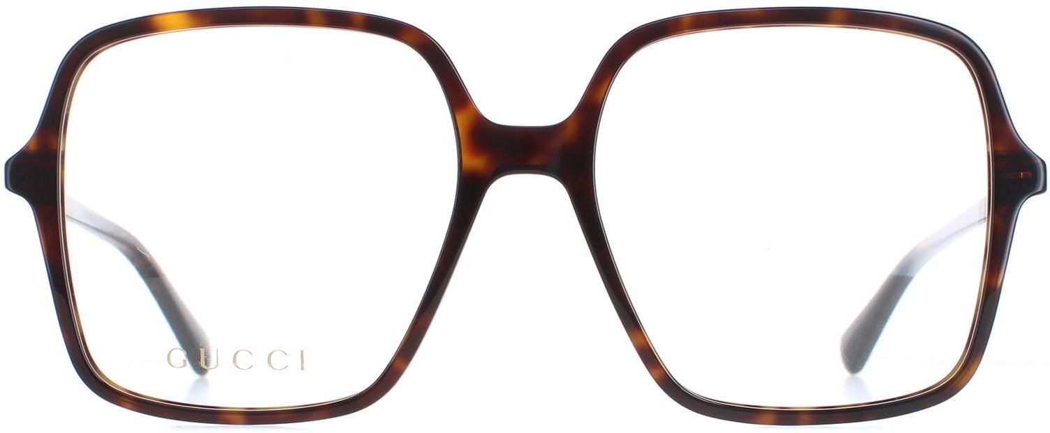 Gucci Montures de lunettes GG1003O 002 Havane fonc� femmes