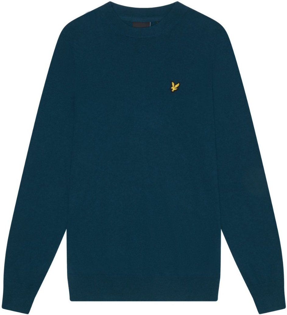 Thumbnail - Lyle & Scott Apres-Pullover mit Rundhalsausschnitt in Marineblau