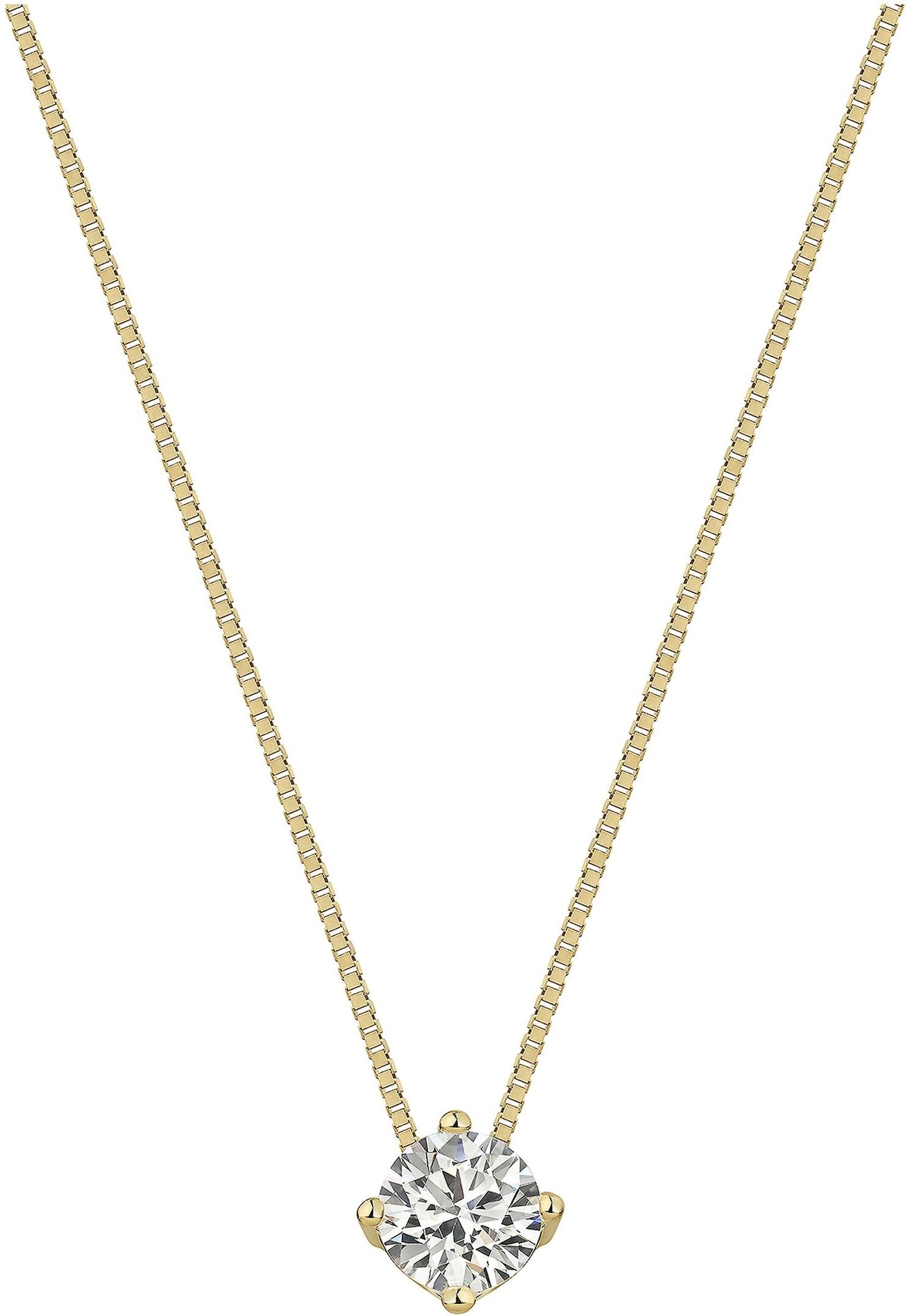 Celesta Gold Collier 375/- Gelbgold Zirkonia