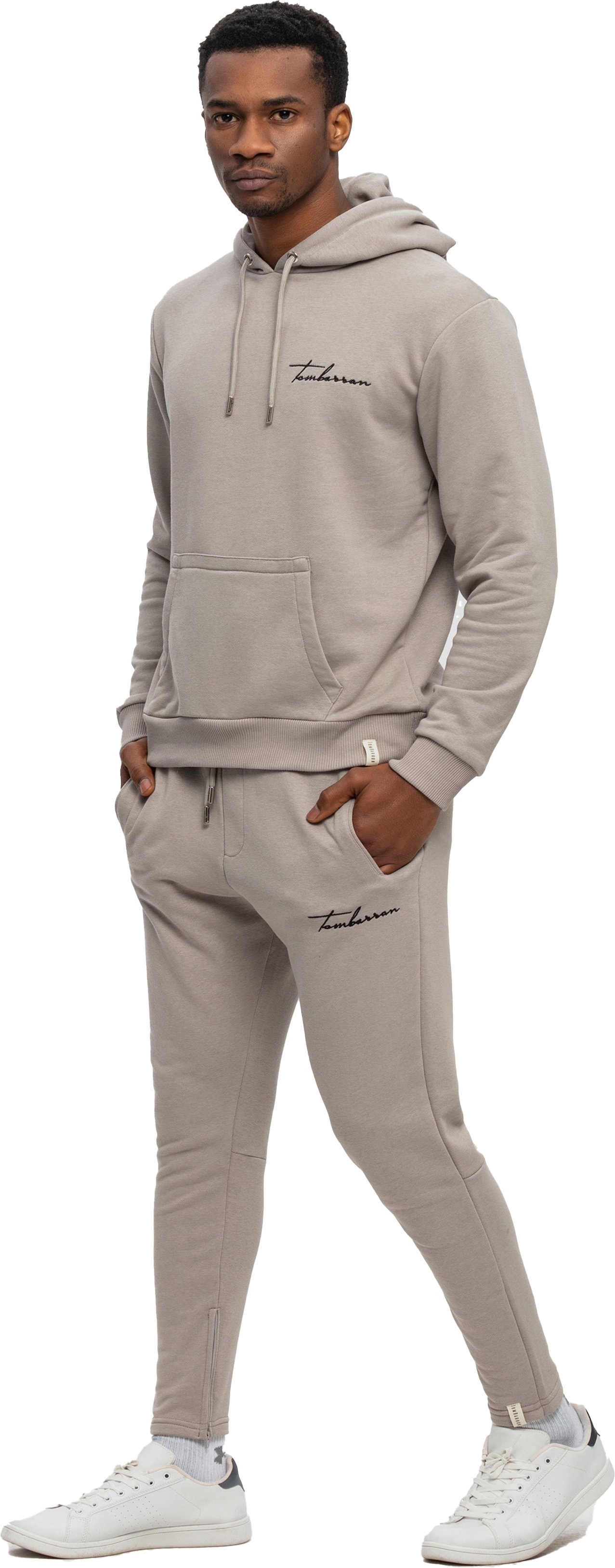 Tom Barron Herren-Trainingsanzug mit gesticktem Logo