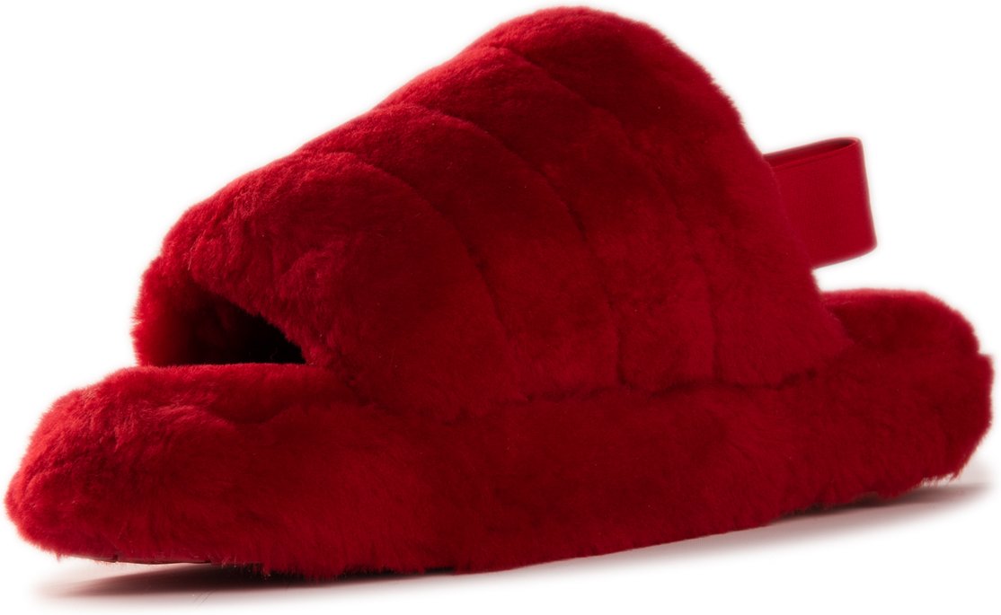 Aus Wooli Australia Damen Schafsfell Wolle Sorrento Sandalen