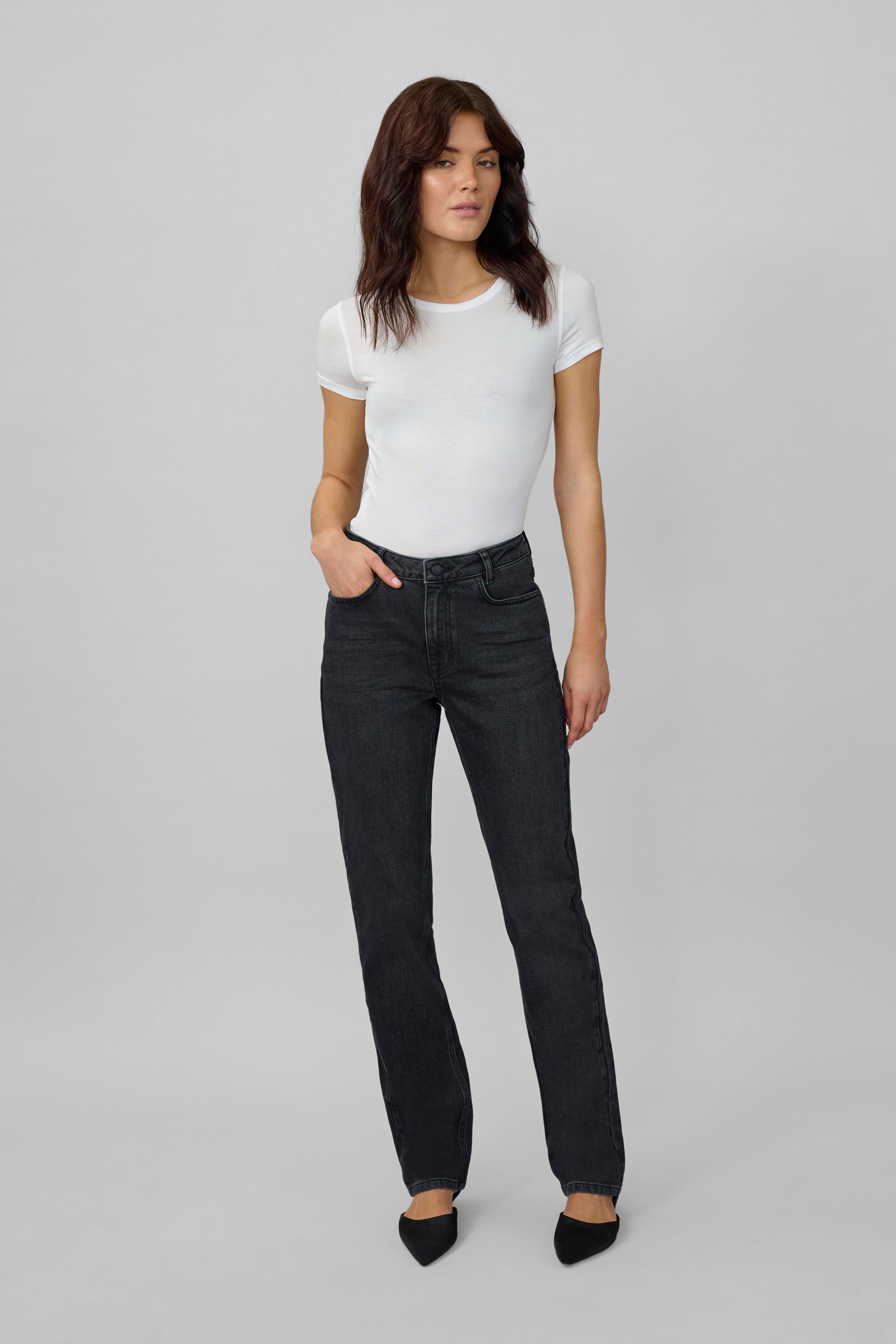 Jeans 07 Regular fit black