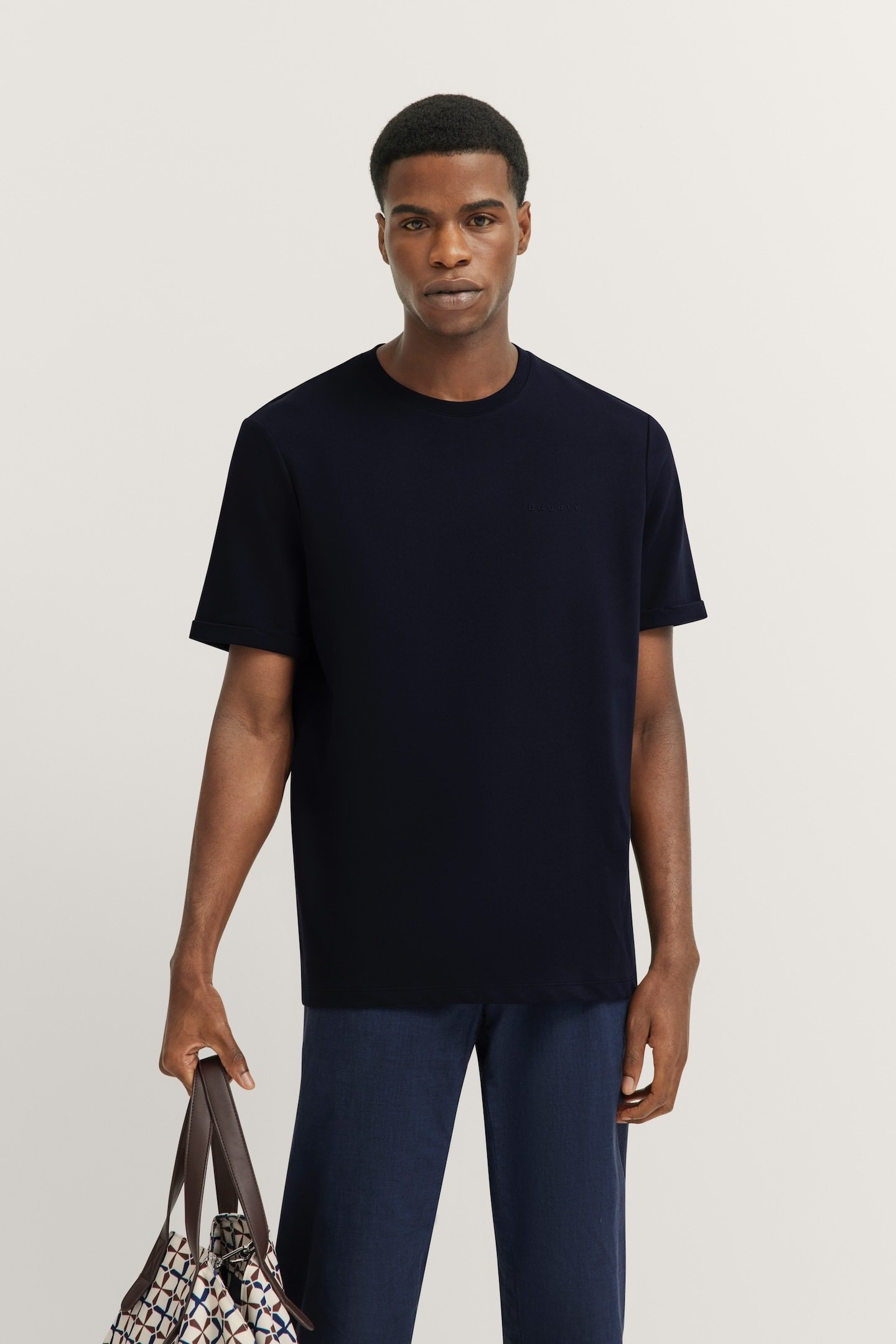 Bugatti Herren T-Shirt mit Print