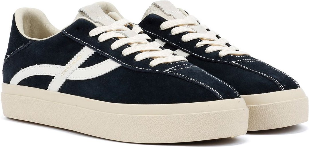 Pompeii Dart Herren Sneaker Aus Schwarzem Wildleder