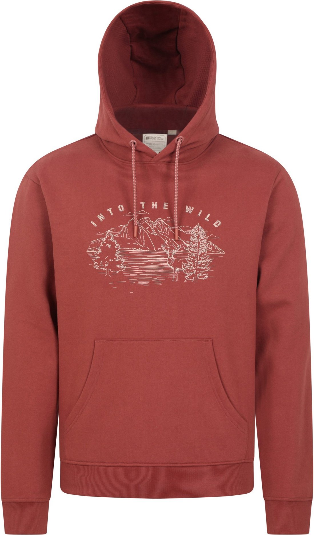 Mountain Warehouse Herren-Kapuzenpullover „Into The Wild“ (Rost)