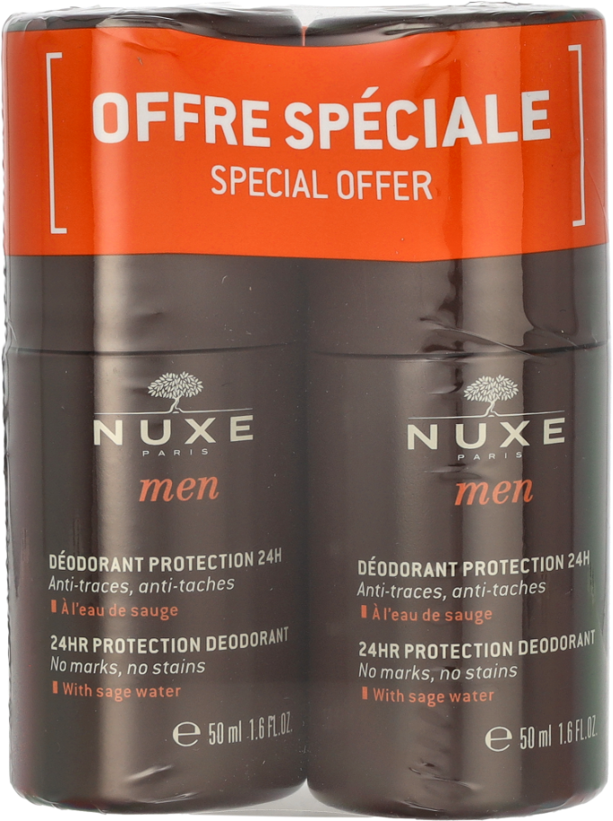 Thumbnail - Nuxe Men 24HR Protection Deo Roll-On Duo Set.