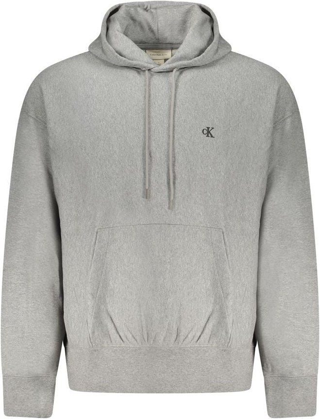 Calvin Klein Graues Baumwoll-Herren Sweatshirt