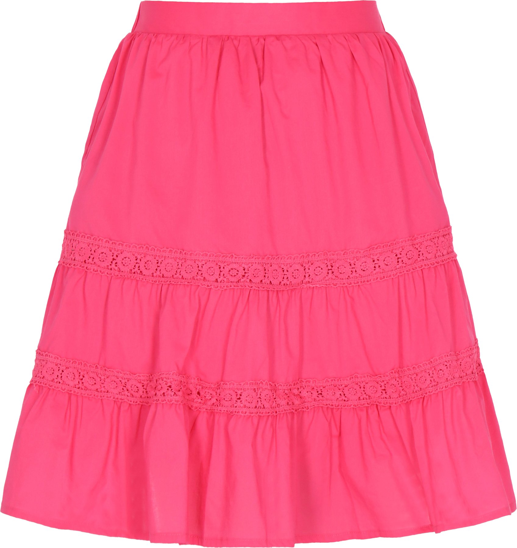 IZIA Rock Frauen Fuchsie