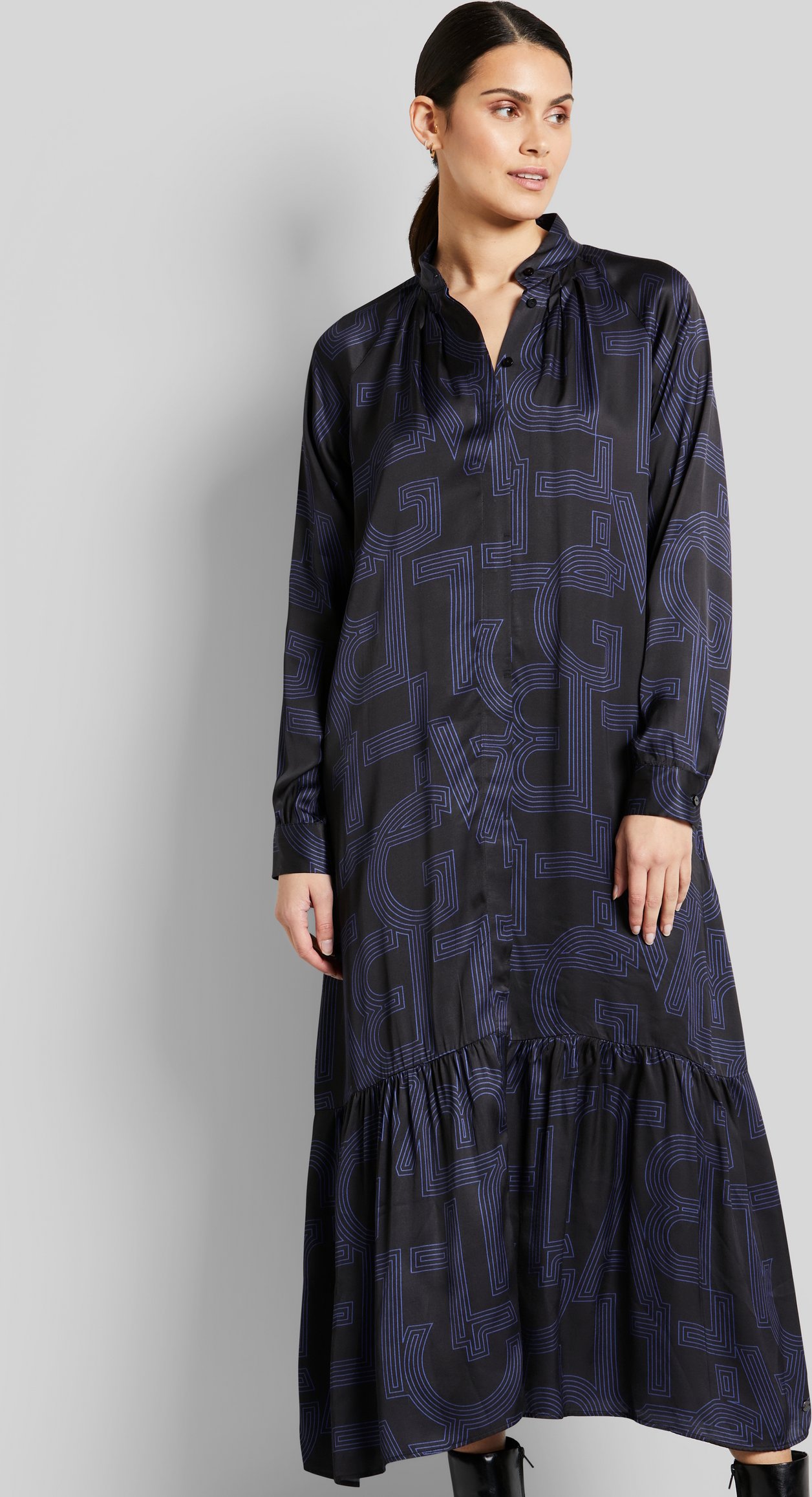 Thumbnail - Bugatti Damen Blusenkleid mit grafischen Prints
