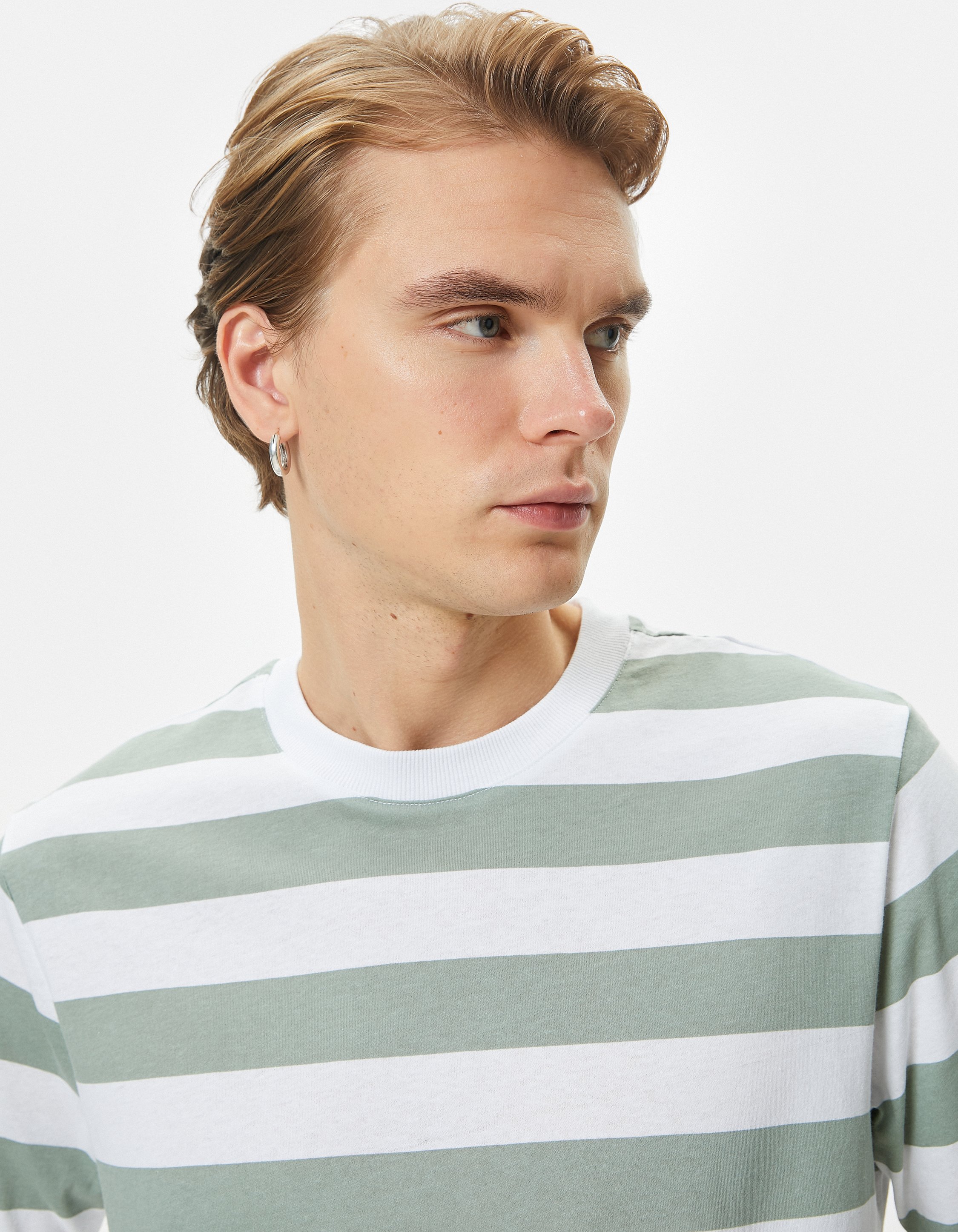 Koton T-shirt Rundhalsausschnitt Kurzärmelig T-shirt