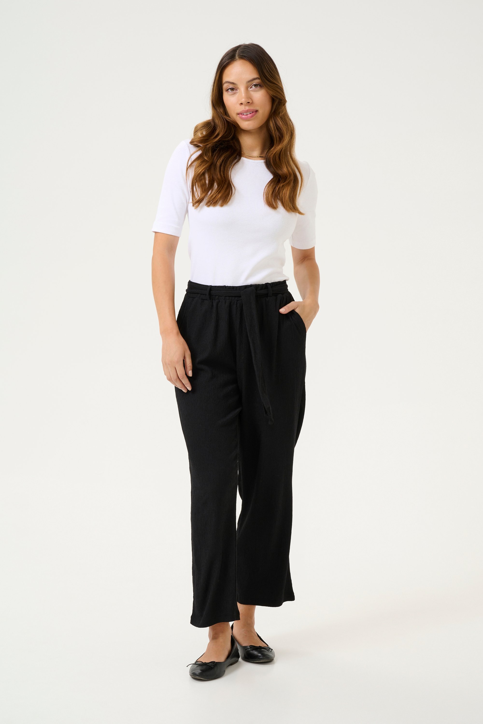 Casual Hose Loose fit Black