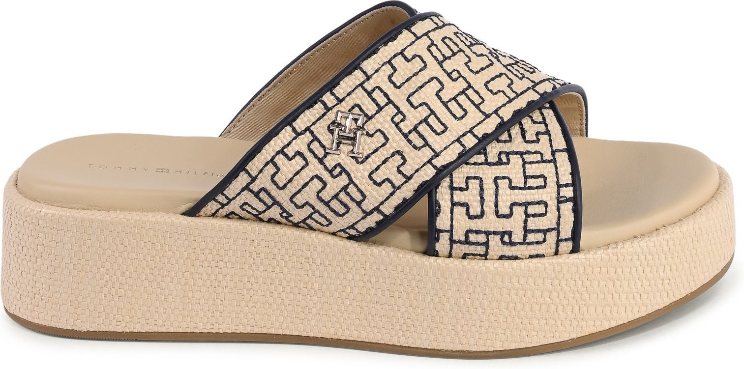 Plattform-Sandalen Th Monogram