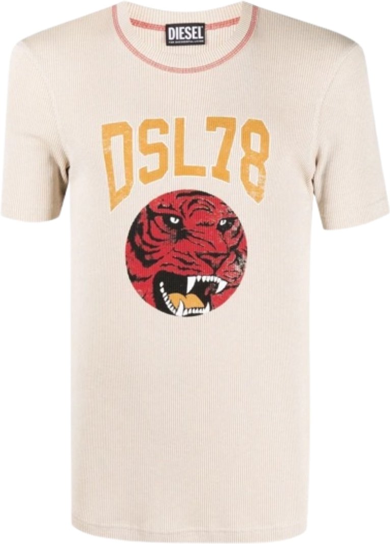 Diesel Hombre T-Shirt CL-T-Ruffle 141 T-Shirt