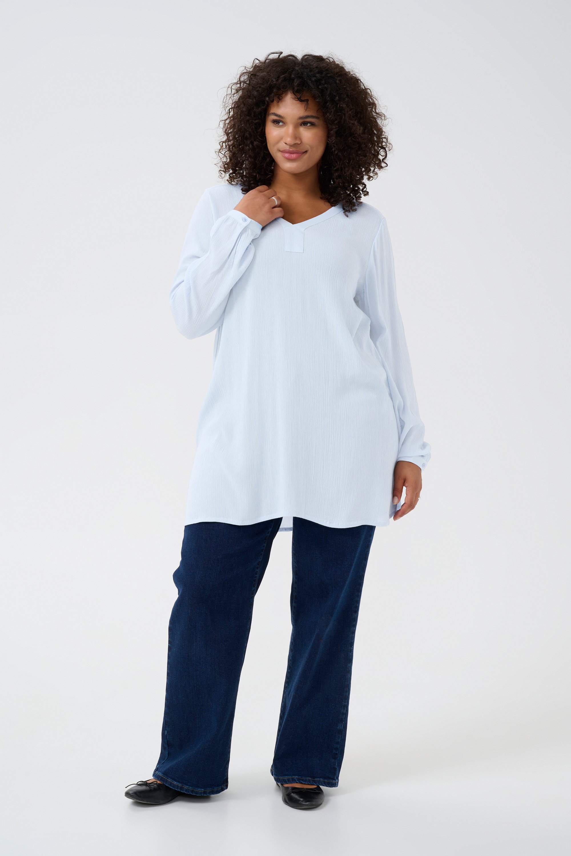 Tunika Regular fit blue