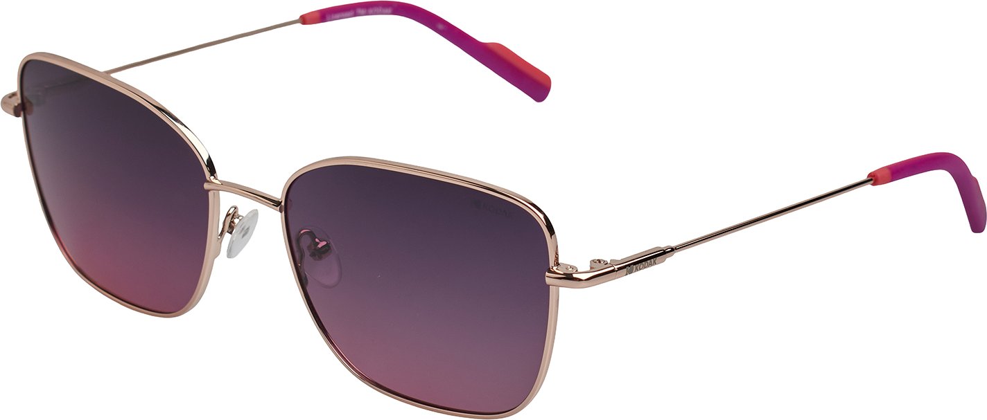 CF90109 Polarisierte quadratische Sonnenbrille aus Metall für Damen