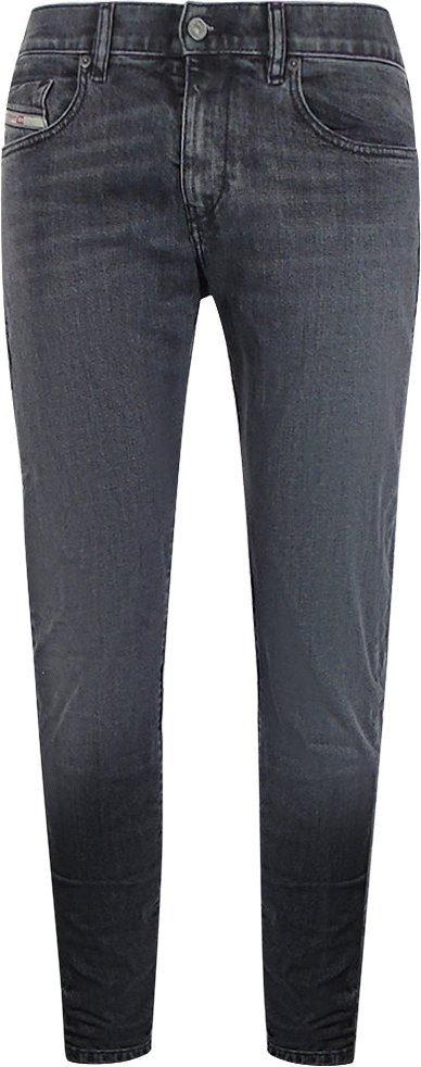 Diesel 2019 D-strukt Verblasste Schwarze Jeans