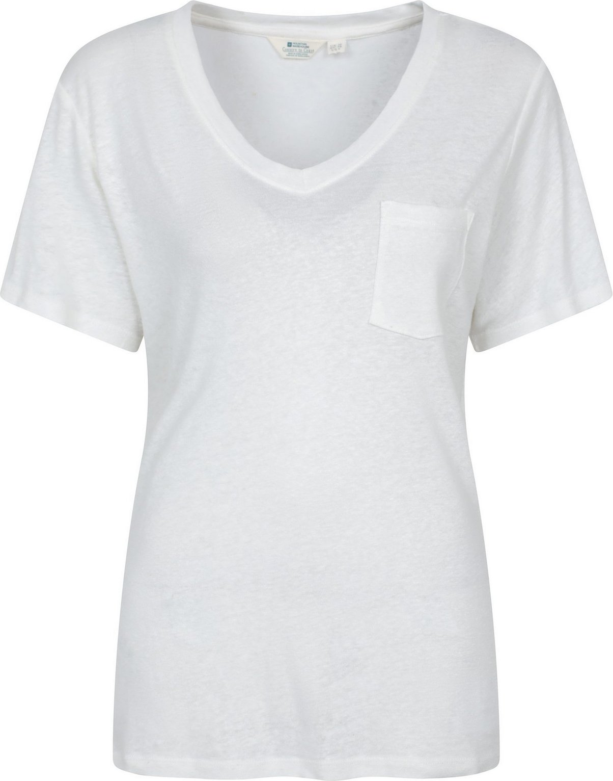 Mountain Warehouse - "Slub" T-Shirt für Damen (Cremefarbe)