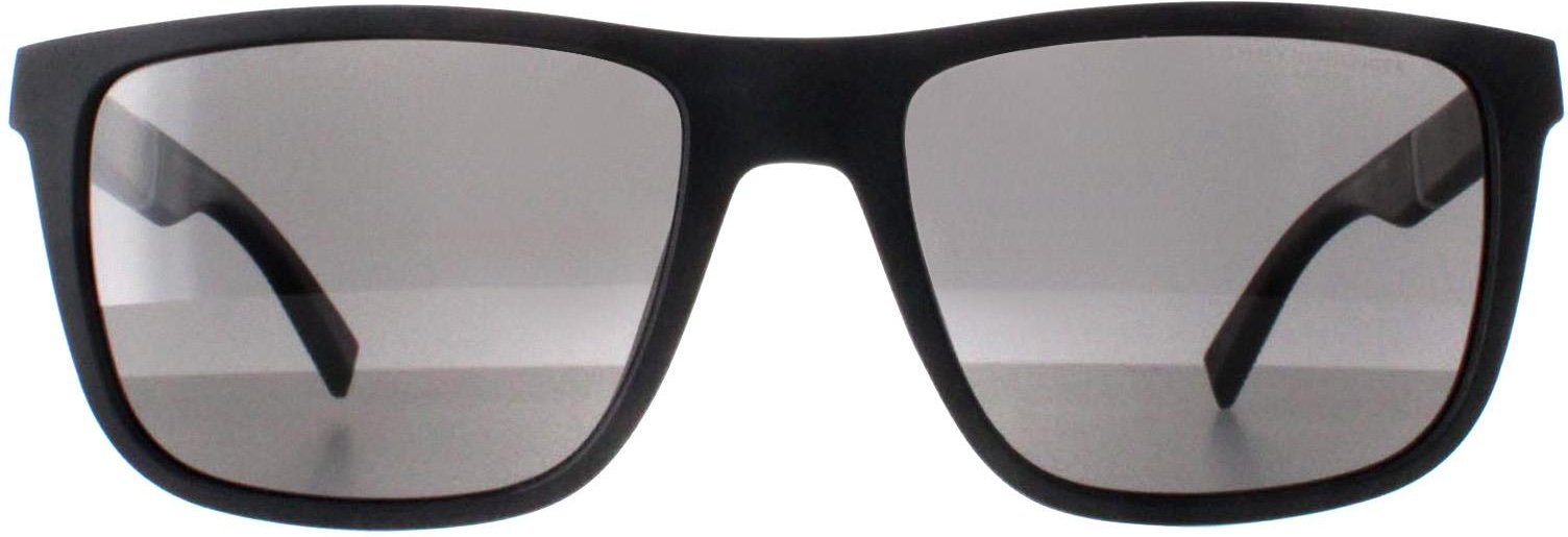 Thumbnail - Tommy Hilfiger TH 2043 003 M9 mattschwarz grau polarisierte Sonnenbrille