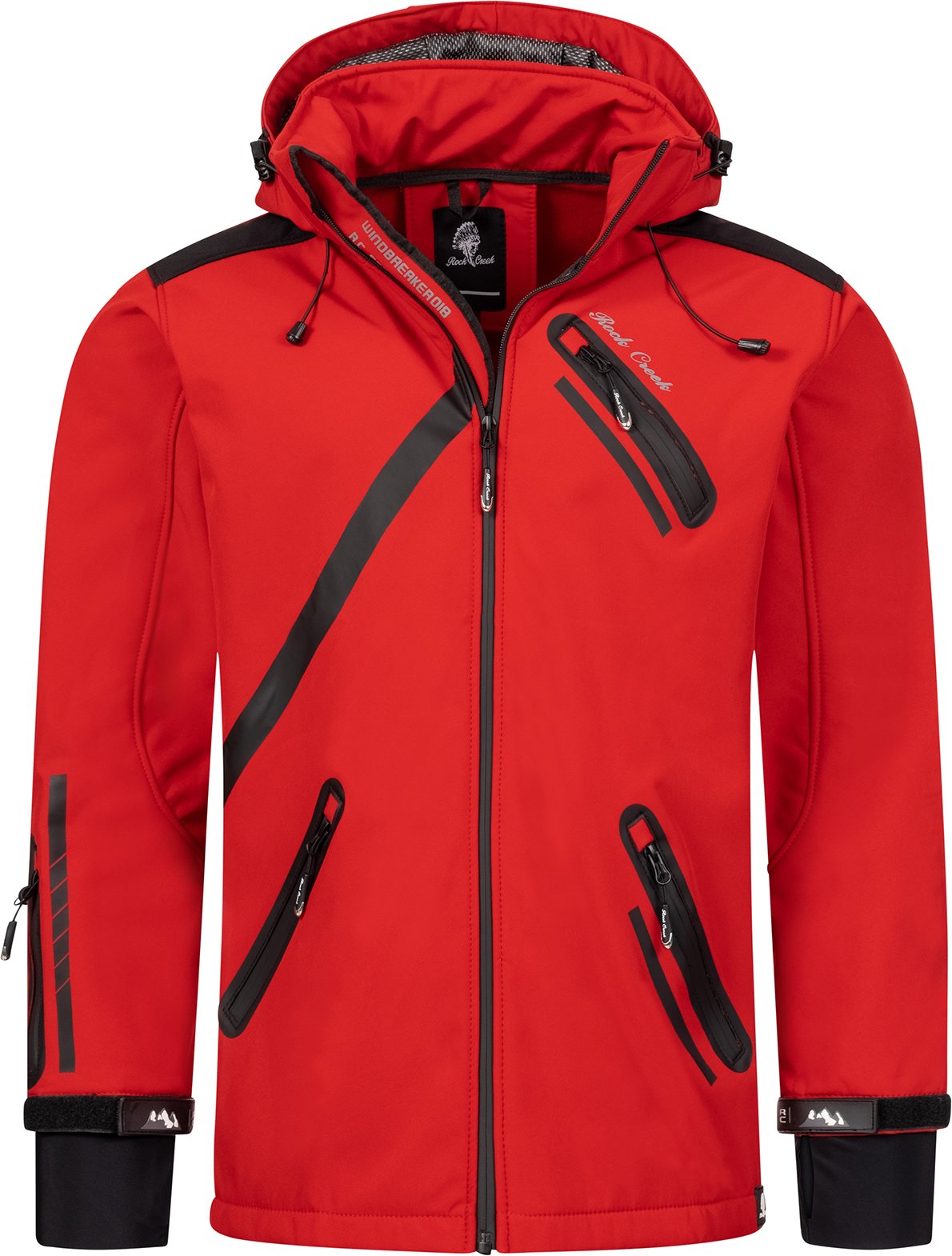Thumbnail - Rock Creek Jacke Rot