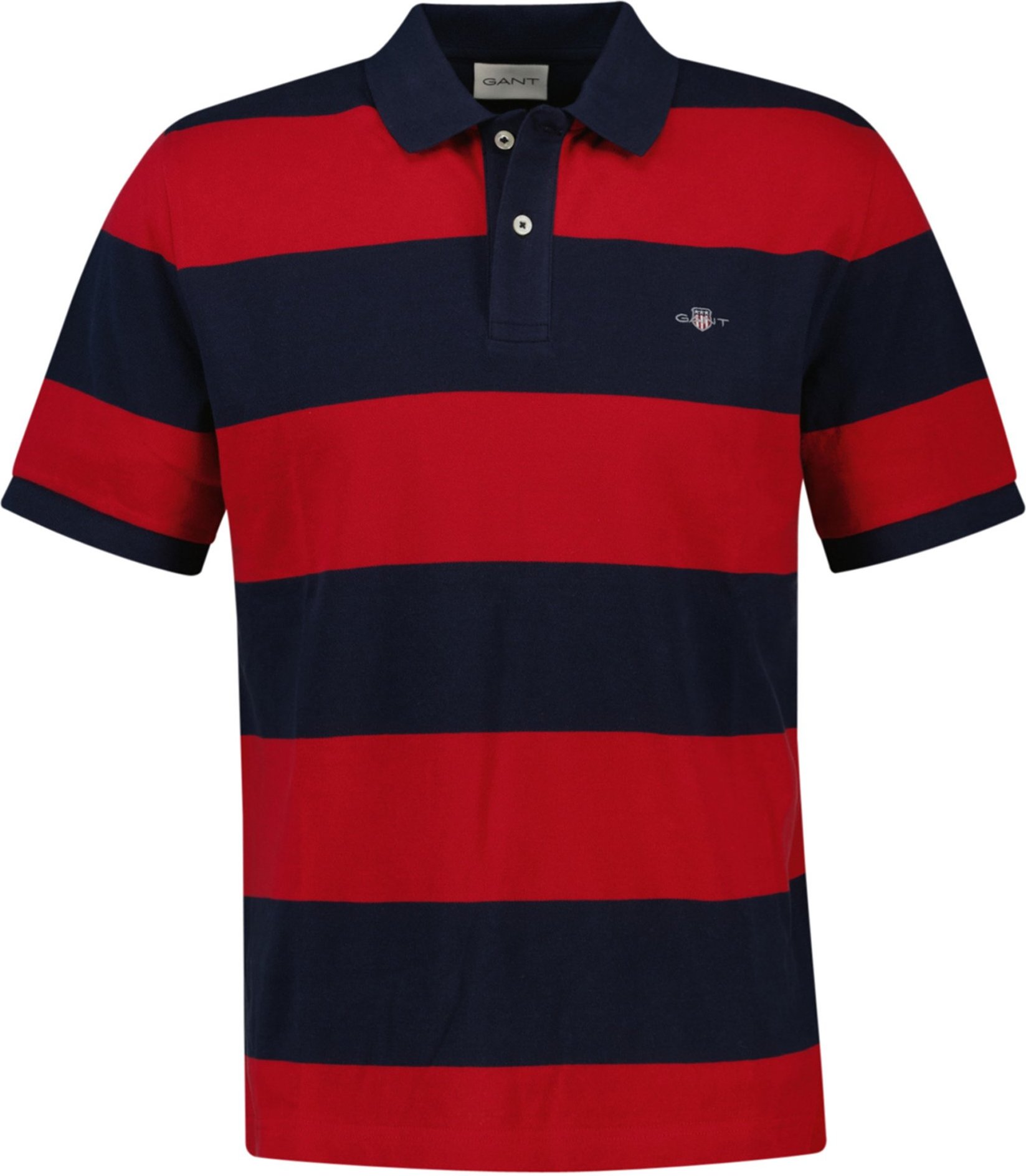 Thumbnail - Gant Block Stripe Polo Poloshirt