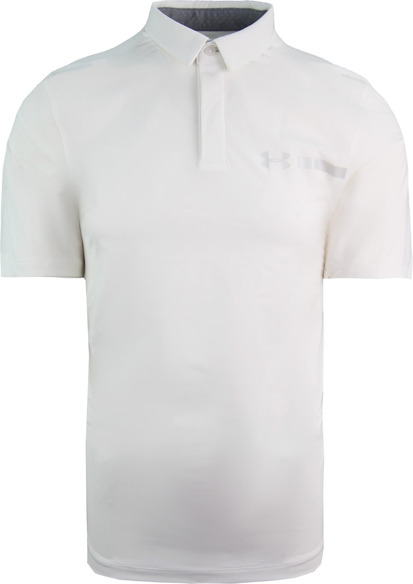 Under Armour Heatgear Perpetual gewebte Golfpolo -Hemd Herrencreme Top 1306301 100