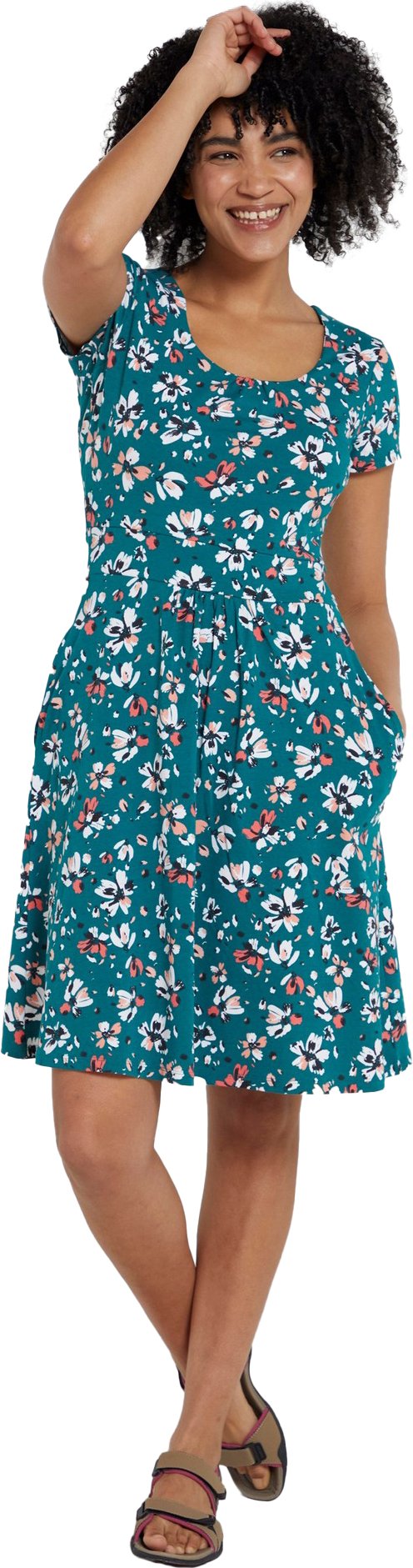 Mountain Warehouse - Midikleid Mit UV-Schutz für Damen (Petrol)