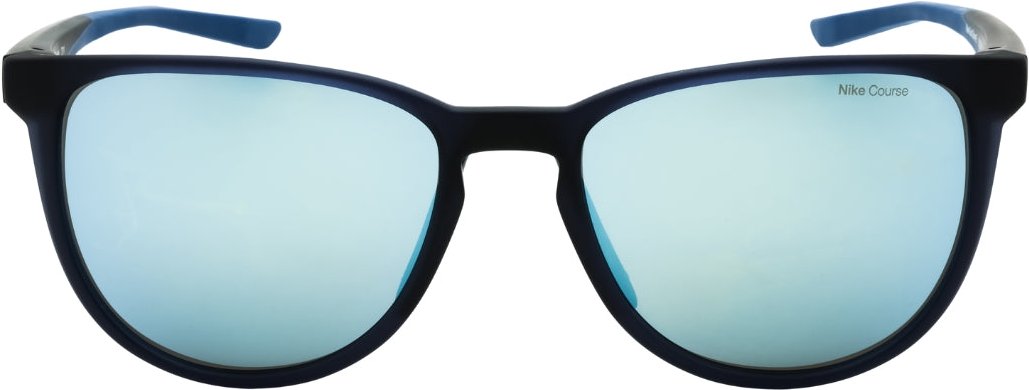 Nike Cool Down - Sonnenbrille In Mattem Obsidianschwarz Mit Verspiegelten Gläsern In Blau