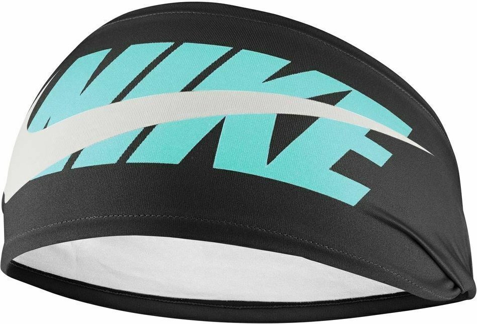 Nike - Stirnband (Schwarz/Copa Segel)