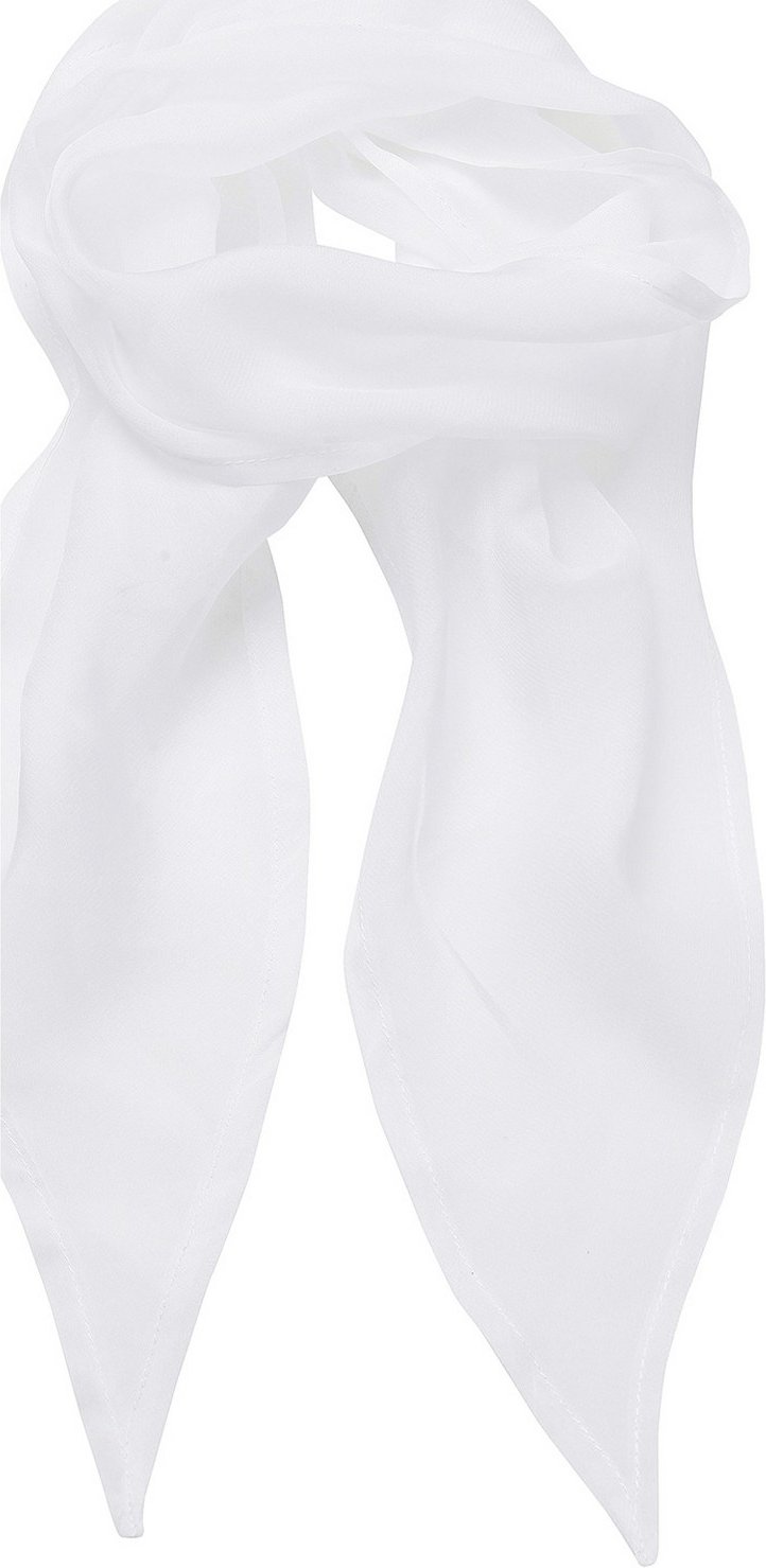 Premier - "Colours" Schal für Herren/Damen Unisex (Weiß)