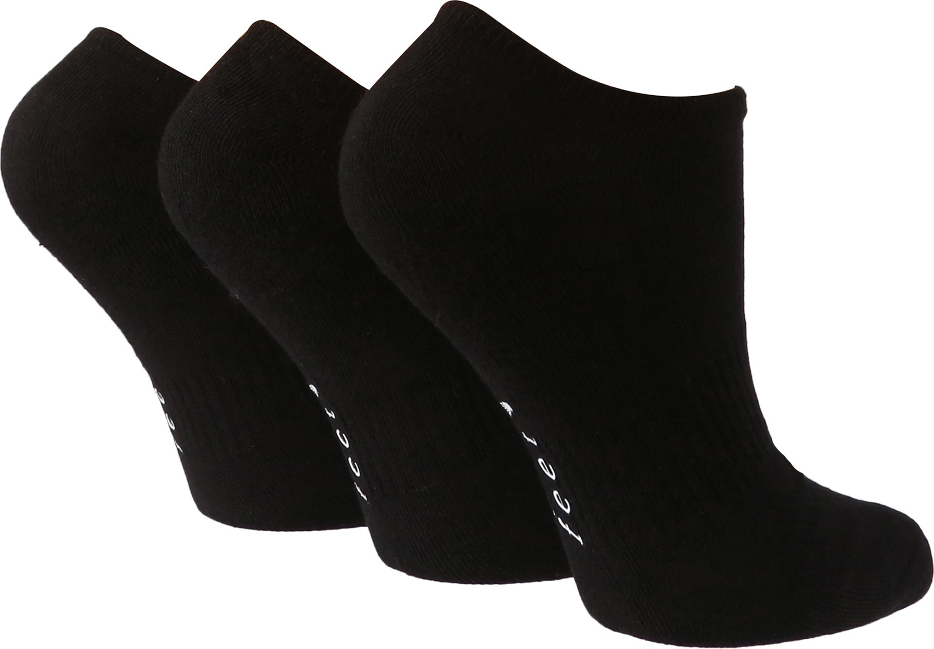 Wild Feet - 3er-Pack Damen Bamboo Low Cut Trainer Knöchel Socken