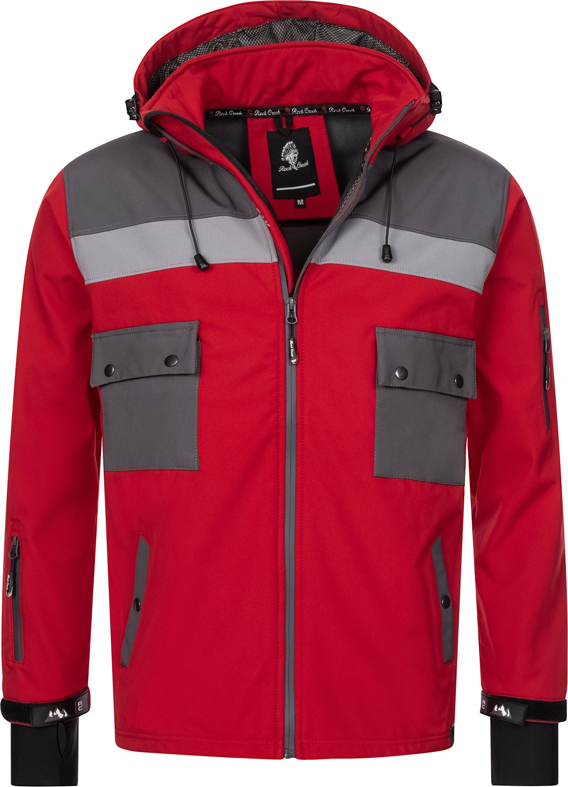 Thumbnail - Rock Creek Jacke Rot