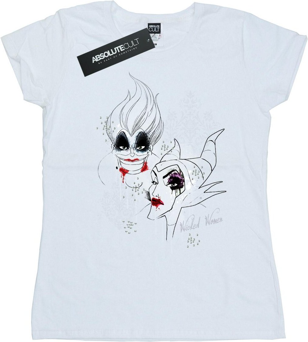 Disney - "Wicked" T-Shirt für Damen (Weiß)