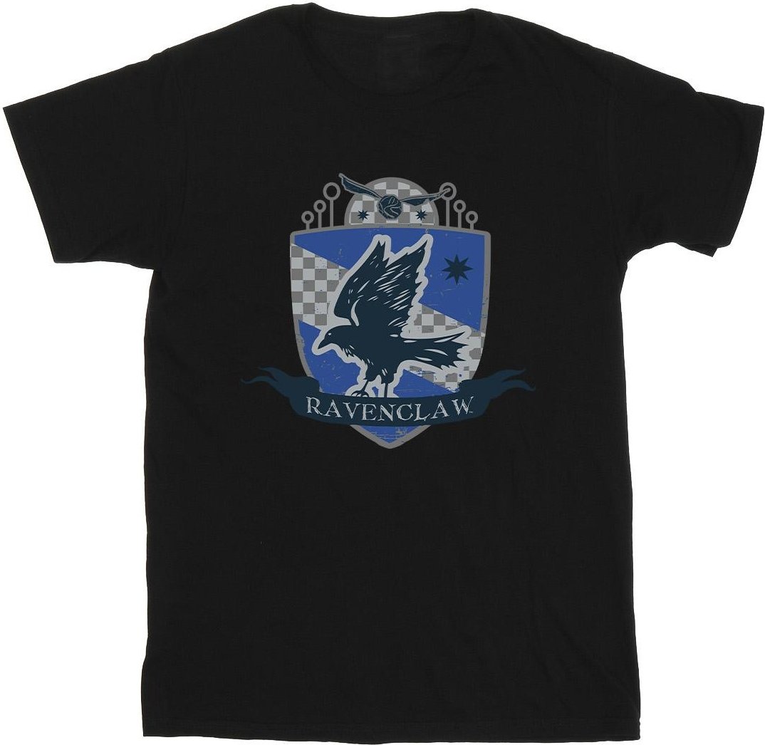 Harry Potter - "Ravenclaw" T-Shirt für Mädchen (Schwarz)